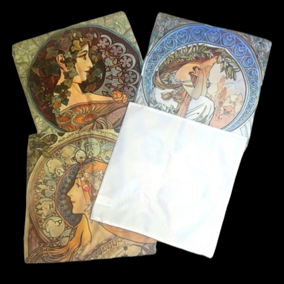 Art Nouveau Cushion Pillow Covers - Picture 2 of 8